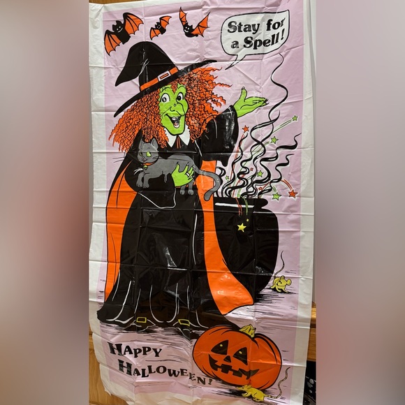 Vintage 1990s Halloween Decoration lot with hallmark Ghost Plush and NIP decor - Picture 14 of 14